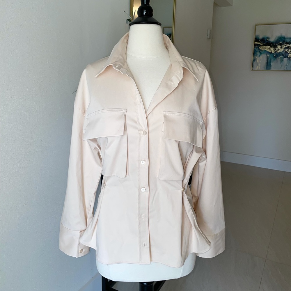 Zara oversized structured shirt. Size M.